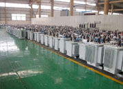 江西油浸式变压器成品车间